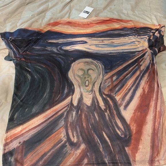 Galaxy Print Shirt 4XL Men's/TheScream - Picture 5 of 9